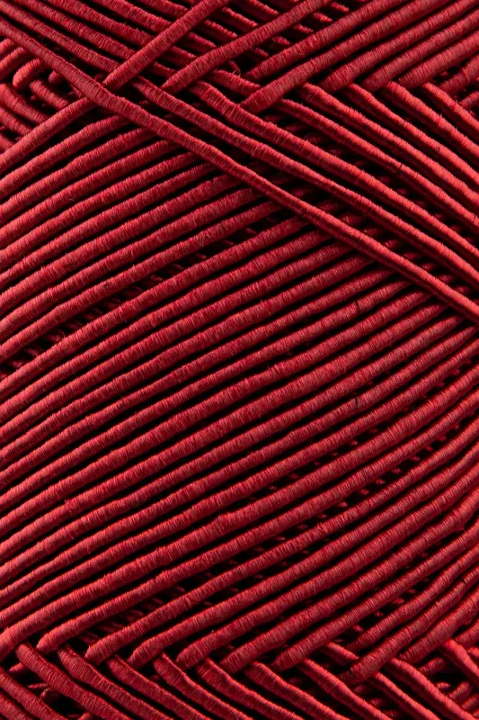 Premium Chic&Easy 200 gr Waxed Thread Slim Supra Thread Runner Thread Wallet Thread Bag Thread Red-Red - 2