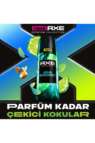 Premium Collection Erkaklar uchun Sprey Deodorant Aqua Bergamot 72 Soat Toza Havo 150 ml - 19