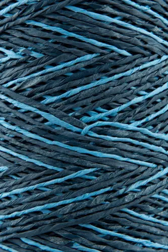 Premium Colored Marbled 170M Natural Paper Yarn, Straw Paper Yarn, Raffia, Bag, Placemat, Hat Yarn,-410 - SENSY (1)