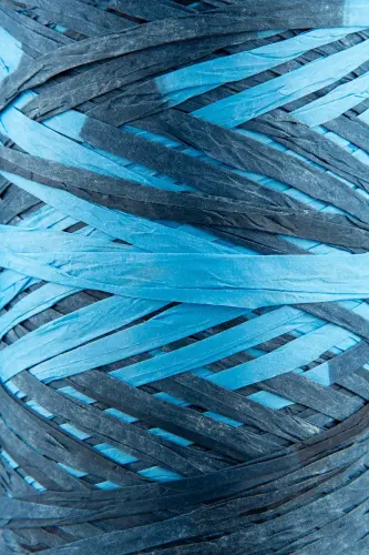 Premium Colorful Marbled 290 Meters Raffia Yarn Bag Yarn Raffia Yarn Paper Yarn Placemat Yarn-410 - SENSY (1)