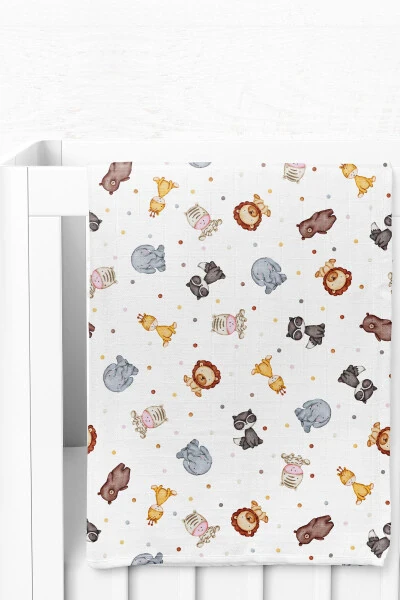 Premium Digital bosma muslin choysan Zoo - 75x100 sm. - WHEEPPO (1)