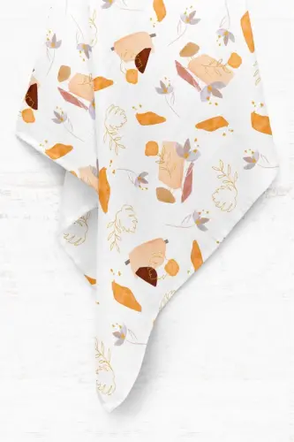 Premium Digital Print Muslin Swaddle Boho - 75x100 cm -Boho - 4
