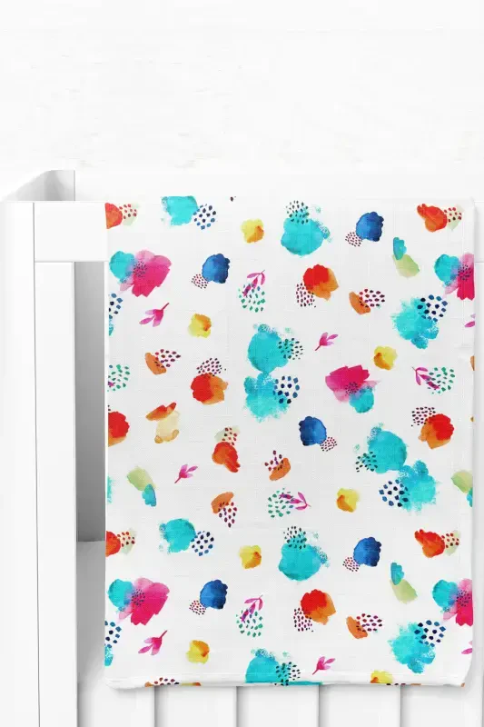 Premium Digital Print Muslin Swaddle Summer - 75x100 cm. -Summer - 2