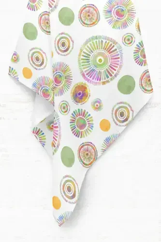 Premium Digital Printed Muslin Swaddle Maya - 75x100 cm. -Maya - 3