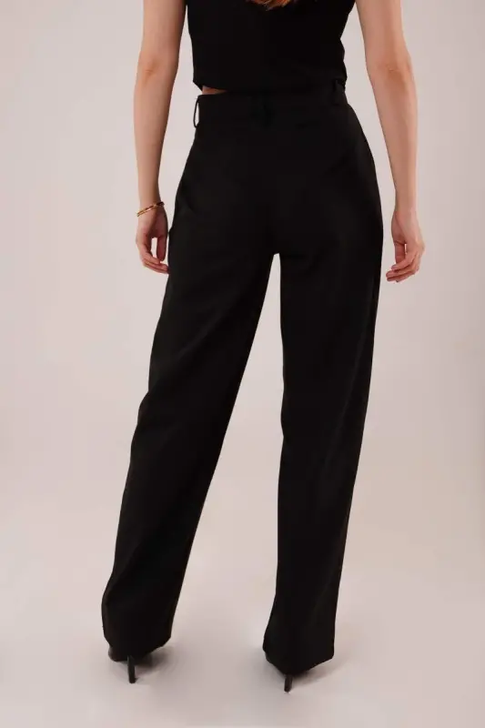 Premium Fitted Black Trousers - 3