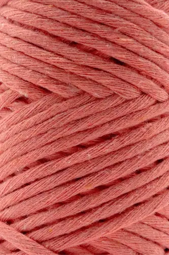 Premium Fringed Macrame Scanable Macrame Rope Macrame Hobby Rope Salmon-Salmon - 2