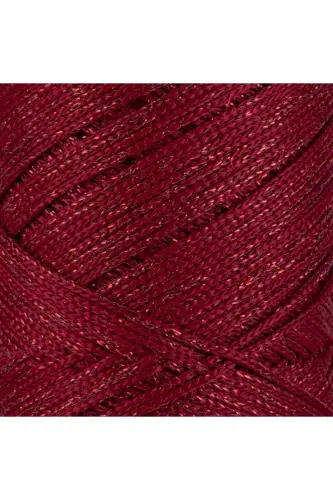 Premium Glitter 200 Gr Polyester Macrame Rope Red 2 Mm - 230 M Placemat Ropeandbagrope-Red - 2