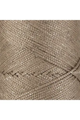 Premium Glittery 200 Gr Polyester Macrame Rope Milky K - 3