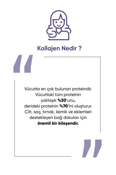 Premium Kolajen Tozu 10g X 30 Şase Biotin & Multivitamin Çilek Aromalı - 10