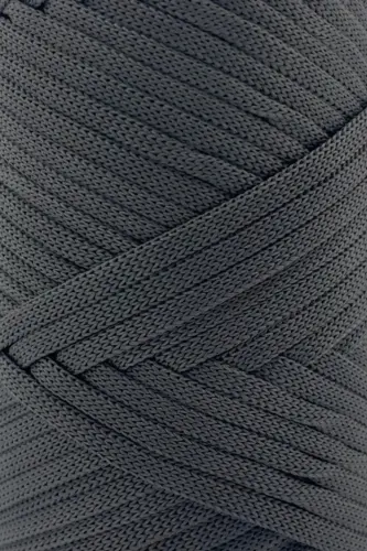 Premium Ribbon Polyester Ipi 200 gr Polyester Makrome Ip Bileklik Ipi Çanta Supla İpi Koyu Gri - Koyu Gri - SENSY (1)