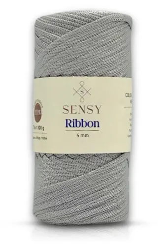 Premium Ribbon Polyester Makrome Ip 200 gr Ribbon Makrome Ipi Ribon Ip Açık Gri - Açık Gri 