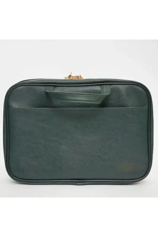 Premium Makeup Travel Bag Suitcase Organizer Cosmetic Case Luggage Inner Organizer Bag-Green - 7