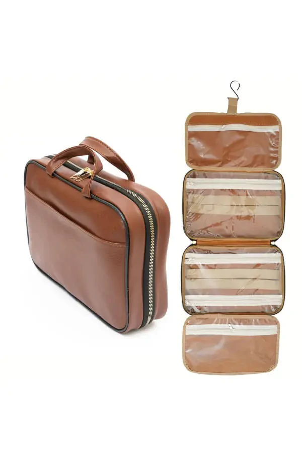 Premium Makeup Travel Bag Suitcase Organizer Makeup Case Luggage Organizer Bag - 9