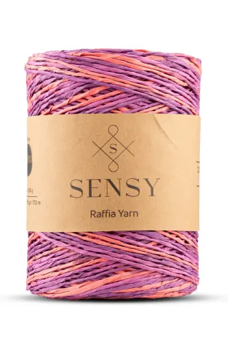 Premium Multi-Colored 170M Natural Paper Rope, Woven Paper Yarn, Raffia, Bag, Placemat, Hat Yarn,-409 