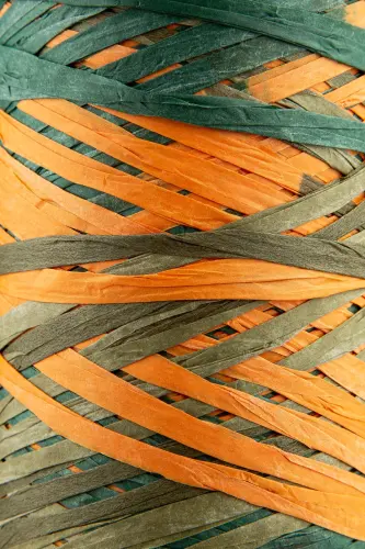 Premium Multicolor Multi Marbled 290 Meters Raffia Yarn Bag Yarn Raffia Yarn Paper Yarn Placemat Yarn-411 - SENSY (1)