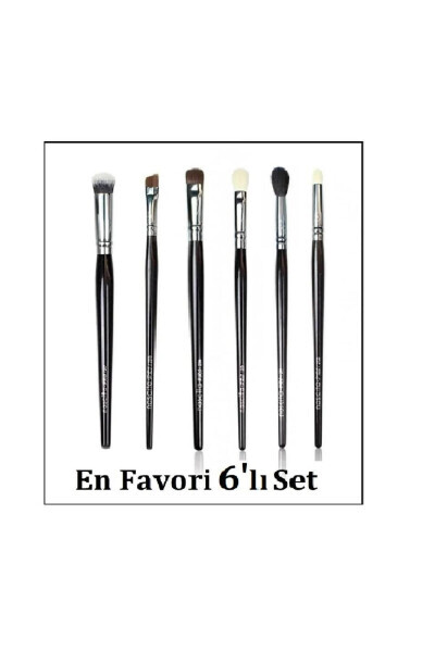 Premıum NasBrushSet110 Makyaj Fırça Seti 6'lı - NASCITA (1)