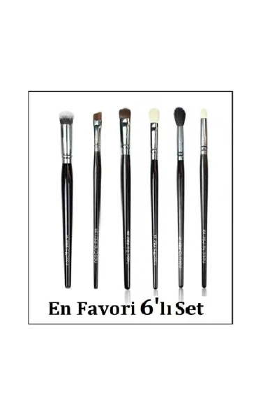 Premıum NasBrushSet110 Makyaj Fırça Seti 6'lı - NASCITA (1)