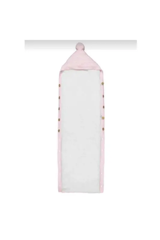 Premium Quality Hair Braid Knitted Baby Swaddle Blanket-PINK - 3