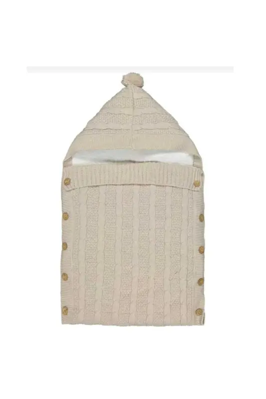 Premium Quality Knitted Baby Swaddle Blanket - 1