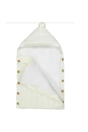 Premium Quality Knitted Baby Wrap Blanket Swaddle - 5