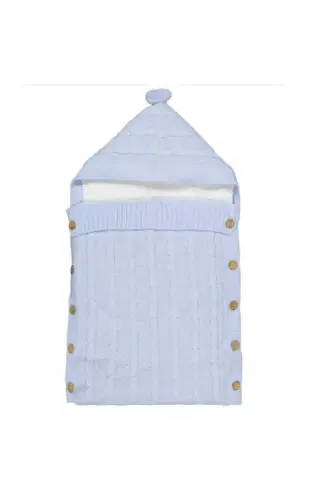 Premium Quality Knitted Baby Wrap Blanket Swaddle 