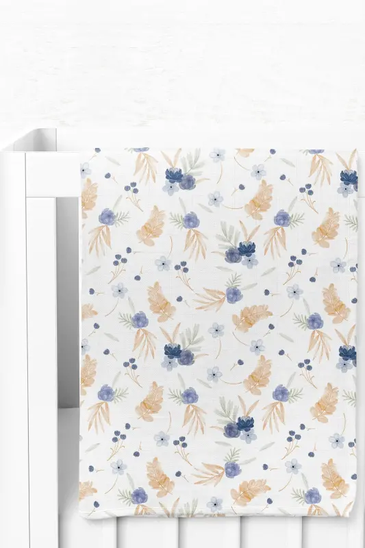 Premium Raqamli Bosma Muslin Mato Mina - 75x100 sm. -Mina - 6