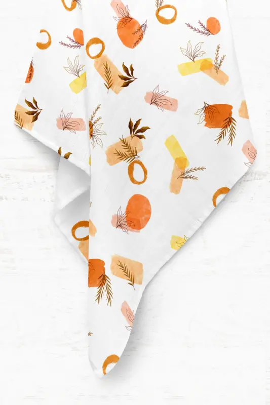 Premium Raqamli Bosma Muslin Mato Rhapsody - 75x100 sm. -Rhapsody - 3