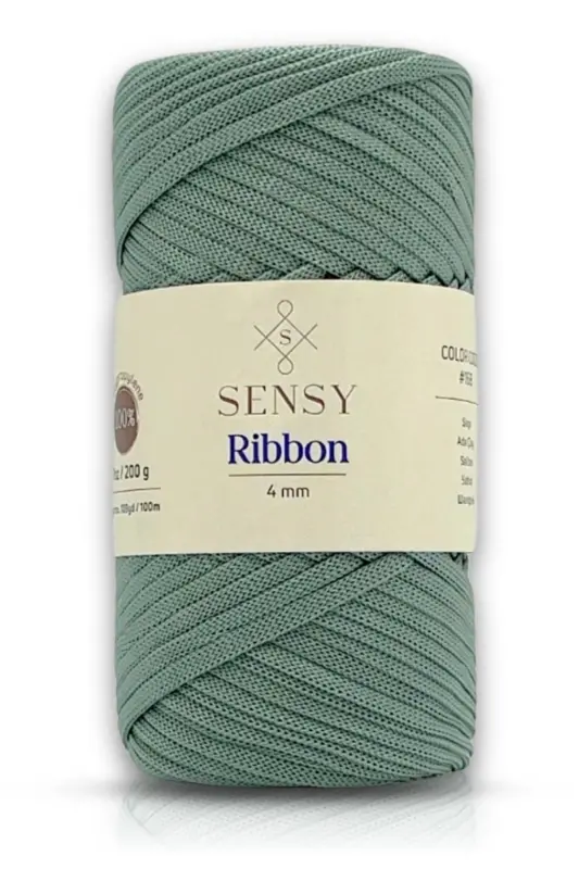 Premium Ribbon Polyester Macrame Yarn 200 gr Polyest - SENSY