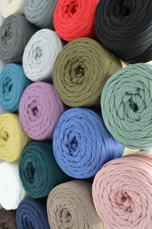 Premium Ribbon Polyester Macrame Yarn 200 gr Polyest - 8