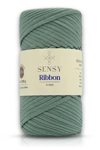 Premium Ribbon Polyester Makrome Ip 200 gr Polyester Ribbon Makrome Ipi Ada Çayı - Ada Çayı - 1