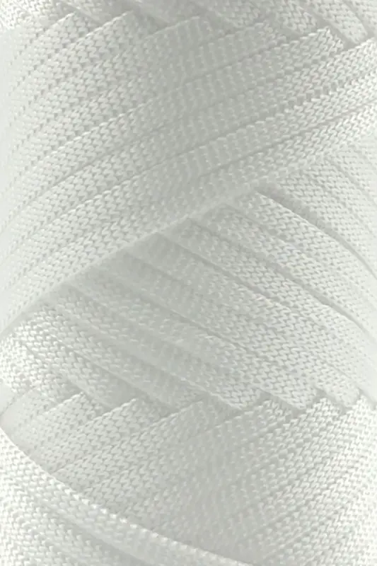 Premium Ribbon Polyester Ribbon Ip 200 gr Polyester Ribbon Makrome Ipi Beyaz - Beyaz - 2