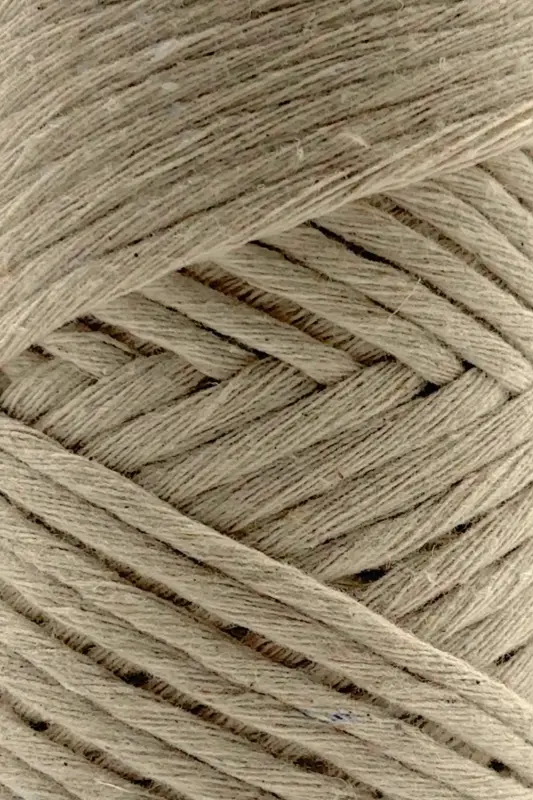 Premium Scanned Macrame Cord Macrame Scannable Cotton Macrame Cord Ecru - 2