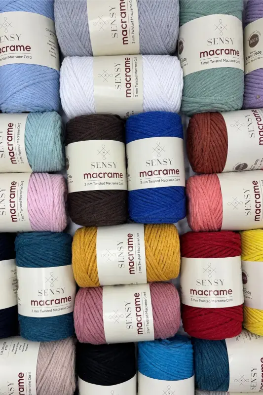 Premium Scanned Macrame Macrame Hobby Rope Mint-Mint - 7