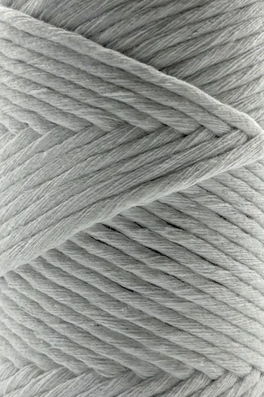 Premium Scanned Macrame Macrame Hobby Rope White-White - 2