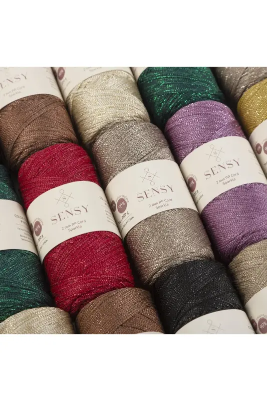 Premium Simli 200 Gr Polyester Makrome Ipi Ekru 2 - 3