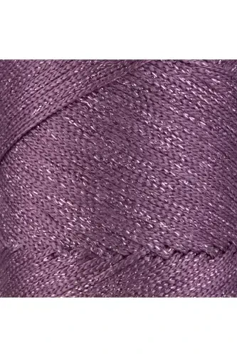 Premium Simli 200 Gr Polyester Makrome Ipi Mürdüm 2 Mm - 230 M Supla Ipveçantaipliği-Mürdüm - 2