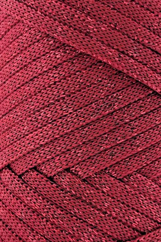 Premium Simli Ribbon Polyester İp 200 gr Makrome S - 2