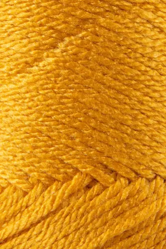 Premium Super Soft Saver El Örgü Ipi Hırka Ip Bere Ipliği Battaniye Ev Dekorasyon Ipi Hardal - Hardal - 3