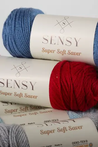 Premium Super Soft Saver El Örgü Ipi Kazak Ip Şal Bere Ipliği Battaniye Ev Dekorasyon Ipi Mint - Mint - 6