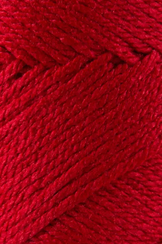 Premium Super Soft Saver El Örgü Ipi Şal Bere Ipliği Battaniye Ev Dekorasyon Ipi Koyu Kırmızı-Koyu Kırmızı - 2