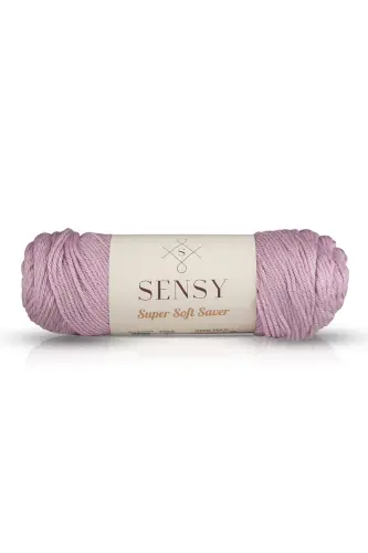 Premium Super Soft Saver Hand Knitting Yarn Cardigan Sweater Yarn Scarf Beanie Yarn Home Decoration Yarn Lila-Lila 
