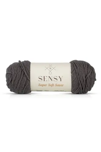 Premium Super Soft Saver Hand Knitting Yarn Cardigan Sweater Yarn Shawl Beanie Yarn Home Decoration Yarn Dark Gray-Dark Gray 