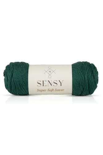 Premium Super Soft Saver Hand Knitting Yarn Cardigan Sweater Yarn Shawl Beanie Yarn Home Decoration Yarn Green-Green 
