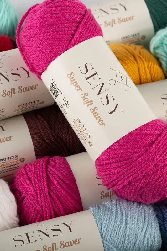 Premium Super Soft Saver Hand Knitting Yarn Sweater Yarn Shawl Beret Yarn Blanket Home Decoration Yarn Coffee-Coffee - 3