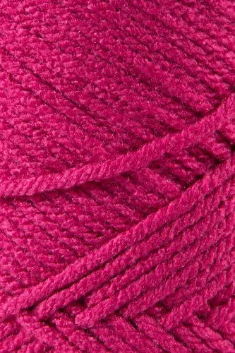 Premium Super Soft Saver Qo'lda To'qilgan Ip Kardigan Jumper Ip Ro'mol Ip Adyol Uy Dekor Ip Fuchsiya-Fuchsiya - SENSY (1)