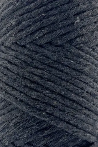 Premium Taranan Makrome Makrame Hobi Ipi Koyu Gri-Koyu Gri - 2