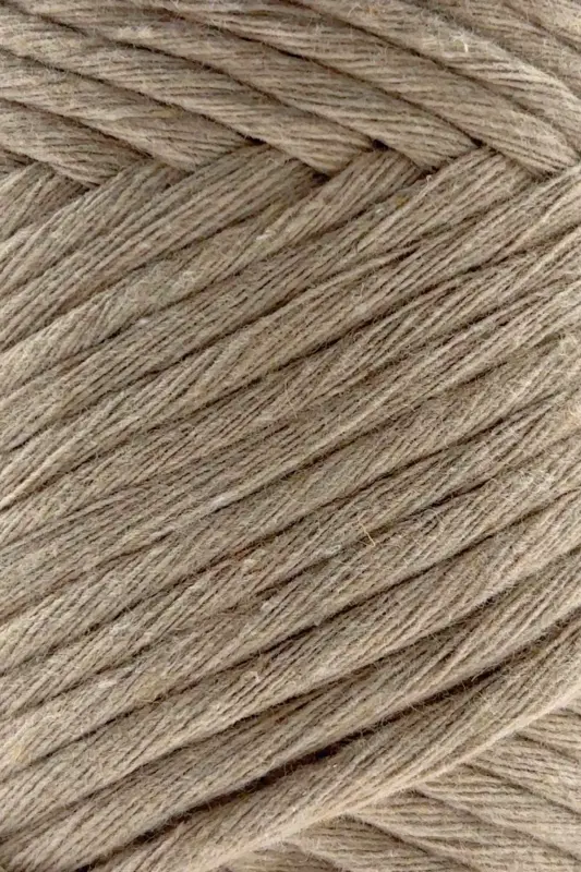 Premium Taranan Makrome Makrame Hobi Ipi Sütlü Kahve-Sütlü Kahve - 2