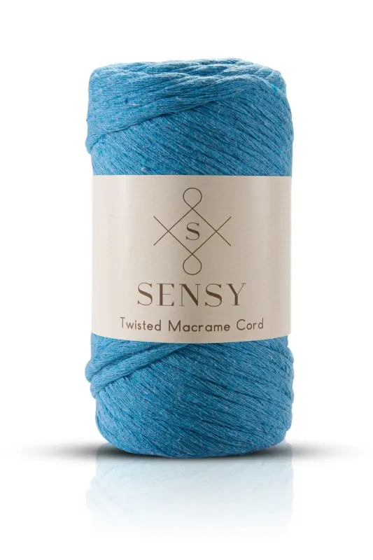 Premium Taranan Makrome Makrame Hobi Ipi Turkuaz-Turkuaz - 2