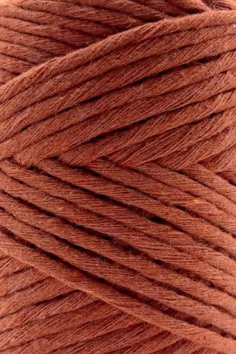 Premium Taranan Makrome Taranabilir Pamuk Makrome Ipi Makrame Ipi Kiremit-Kiremit - 2