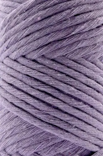 Premium Twisted Macrame Rope Hobby Yarn Lilac-Lilac - SENSY (1)